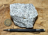 granite - hand specimen of typical granite