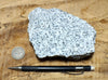 granite - hand specimen of typical granite