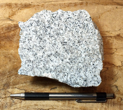granite - teaching hand/display specimen of typical granite