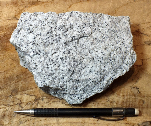 granite - large hand/display specimen of typical granite