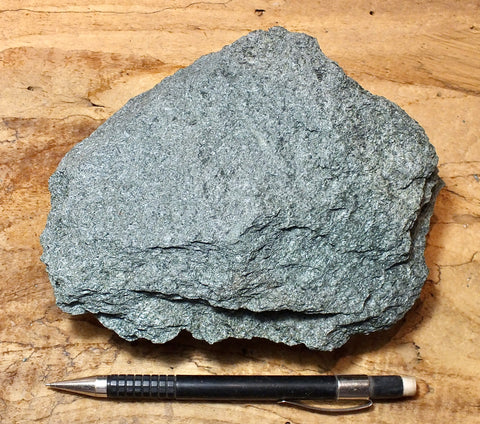 schist -  greenschist - a facies of the Pelona Schist - display specimen