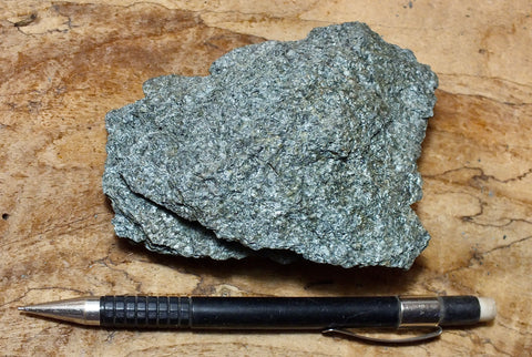schist -  greenschist - a facies of the Pelona Schist - hand specimen
