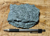 schist -  greenschist - a facies of the Pelona Schist - hand specimen
