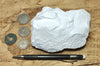 kaolinite - soft white kaolin - hand/display specimen of the primary constituent of kaolin clay