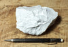 kaolinite - soft white kaolin - hand/display specimen of the primary constituent of kaolin clay