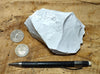 kaolinite - hard vitreous kaolin - hand/display specimen of the primary constituent of kaolin clay