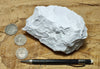 kaolinite - soft white kaolin - large hand/display specimen of the primary constituent of kaolin clay