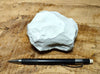 clay - kaolin clay - teaching hand specimen of soft light tan kaolin