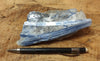kyanite crystals in quartz -  São José de Safira, Minas Gerais, Brazil - hand specimen