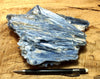 kyanite crystals in quartz - São José de Safira, Minas Gerais, Brazil - large display specimen