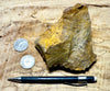 limonite - hand specimen of limonite - hydrated iron oxides -  from the cap of a hydrothermal vein at the Keeler Gold Mine