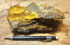 limonite - hand/display specimen of limonite - hydrated iron oxides -  from the cap of a hydrothermal vein at the Keeler Gold Mine
