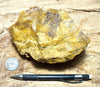 limonite - hand/display specimen of limonite - hydrated iron oxides -  from the cap of a hydrothermal vein at the Keeler Gold Mine