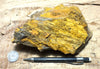 limonite - large hand/display specimen of limonite - hydrated iron oxides -  from the cap of a hydrothermal vein at the Keeler Gold Mine