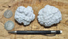 magnesite - white vitreous nodular magnesite - hand specimen pairs