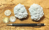magnesite - white vitreous nodular magnesite - set of nodules