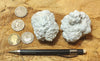 magnesite - white vitreous nodular magnesite - set of nodules