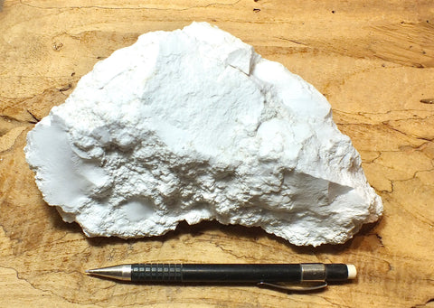 magnesite - white vitreous magnesite - display specimen