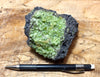 peridotite xenolith in vesicular phonotephrite from the San Carlos Volcanic Field, Arizona - large hand/display specimen