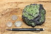 peridotite xenolith in vesicular phonotephrite from the San Carlos Volcanic Field, Arizona - teaching hand/display specimen