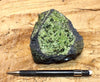 peridotite xenolith in vesicular phonotephrite from the San Carlos Volcanic Field, Arizona - teaching hand/display specimen