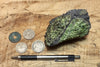 peridotite xenolith in vesicular phonotephrite from the San Carlos Volcanic Field, Arizona - teaching hand/display specimen