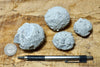 pyroclastic tuff balls - hand specimens of unusual tuff snowballs