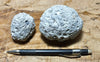 pyroclastic tuff balls - hand specimens of unusual tuff snowballs