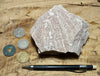 rhyolite porphyry - light pink rhyolite with small phenocrysts - hand/display specimen