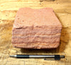 sandstone - fine-grained striped aeolian Navajo Sandstone - teaching hand/display specimen