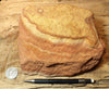 sandstone - fine-grained striped aeolian Navajo Sandstone - large display specimen