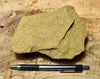 arkose - medium-grained poorly sorted arkosic sandstone from the Lower Eocene Wasatch Formation, Sweetwater County, Wyoming - hand/display specimen