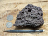 scoria - black basalt scoria from the 2018 lava flow that buried Kapoho, Hawaii - hand/display specimen