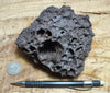 scoria - black basalt scoria from the 2018 lava flow that buried Kapoho, Hawaii - hand/display specimen