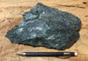 serpentine - large hand/display specimen of textbook serpentine from the Melones Fault Zone in Placer County, California