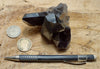 smoky quartz crystal cluster - teaching specimen from Novo Horizonte, Bahia, Brazil