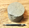 sandstone - medium grained gray - 4" diameter oil well core section from the Stevens Sand