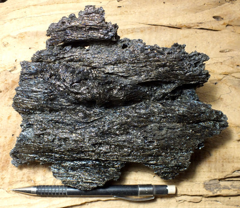 tachylite - fragile basaltic glass from the 2018 Kilauea eruption that destroyed Kapoho, Hawaii - display specimen