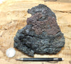 tachylite - tachylite from the 2018 Kilauea flow that destroyed Kapoho, Hawaii - display specimen