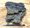 tachylite - tachylite from the 2018 Kilauea flow that destroyed Kapoho, Hawaii - display specimen