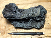 tachylite - tachylite from the 2018 Kilauea flow that destroyed Kapoho, Hawaii - display specimen