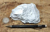 talc - soft white talc from the Acme Mine, Alexander Hills, San Bernardino County, California -  hand/display specimen