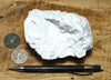 talc - soft white talc from the Acme Mine, Alexander Hills, San Bernardino County, California -  hand/display specimen