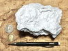 talc - soft white talc from the Acme Mine, Alexander Hills, San Bernardino County, California -  hand/display specimen