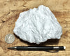 talc - soft white talc from the Acme Mine, Alexander Hills, San Bernardino County, California -  hand/display specimen