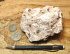 tuff breccia - hand specimen of a spectacular pink tuff breccia