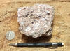 tuff breccia - hand specimen of a spectacular pink tuff breccia