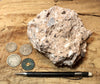 tuff breccia - hand/display specimen of a spectacular pink tuff breccia