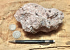 tuff breccia - hand/display specimen of a spectacular pink tuff breccia