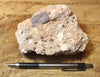 tuff breccia - large hand/display specimen of a spectacular pink tuff breccia